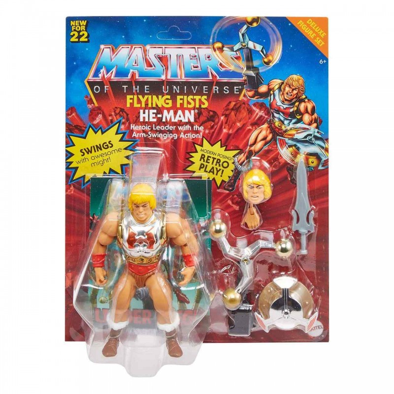 Flying Fists He-Man - Masters of the Universe Origins - Actionfigur 14cm