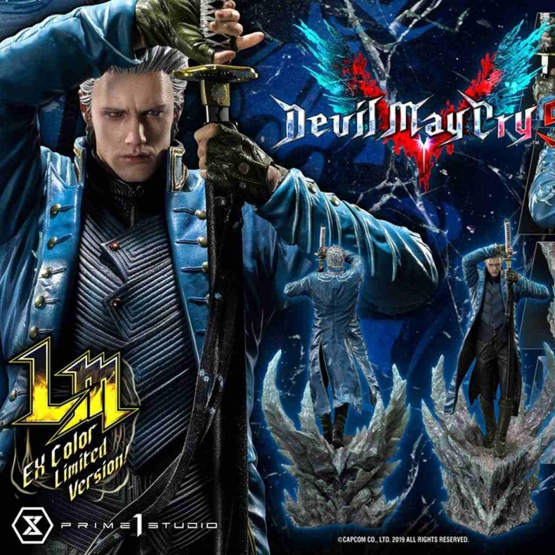 Vergil EX Color Limited Version - Devil May Cry 5 - Polystone Statue