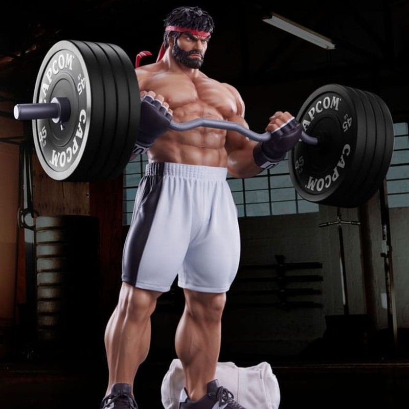 Ryu Battle Edition Powerlifting - Street Fighter - 1/4 Scale Statue