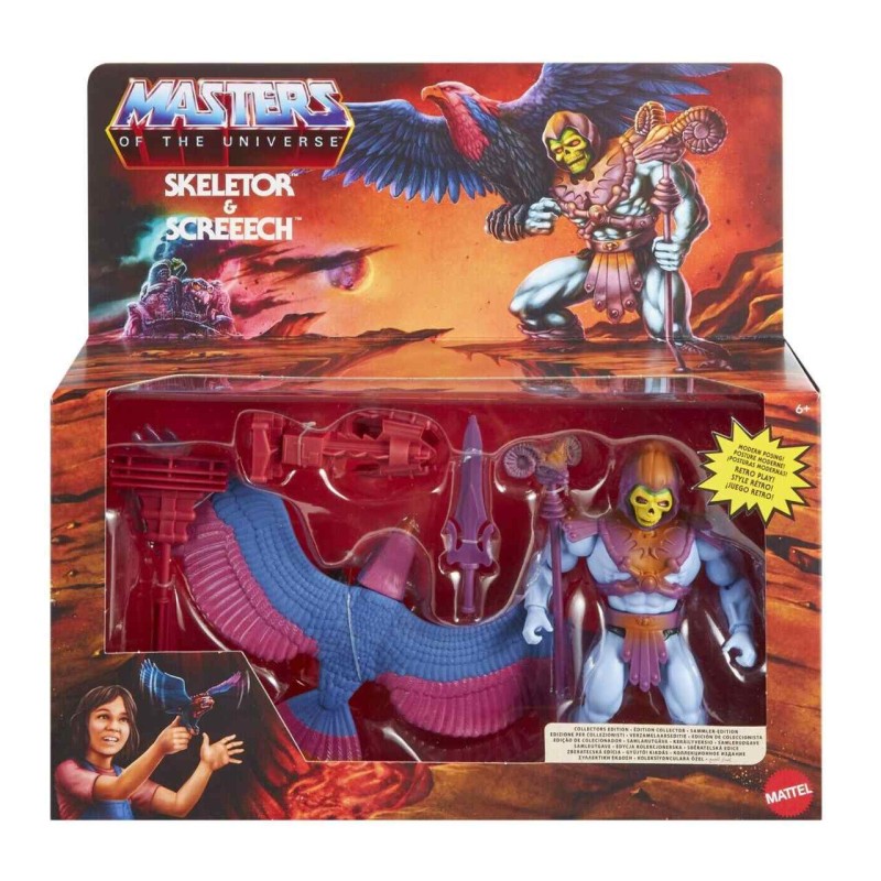 Skeletor & Screeech - Masters of the Universe Origins - Actionfigur 2er Pack 14cm