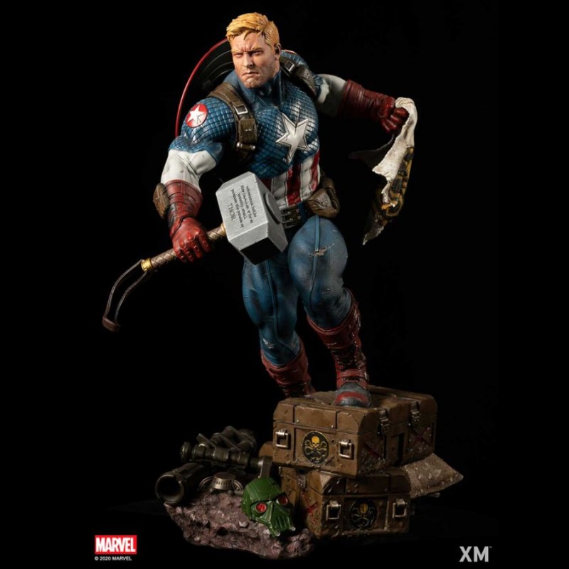 Ultimate Captain America Version B - Marvel Comics - 1/4 Scale Premium Statue
