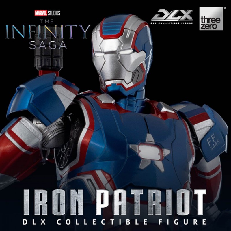 Iron Patriot - Infinity Saga - 1/12 Scale DLX Actionfigur