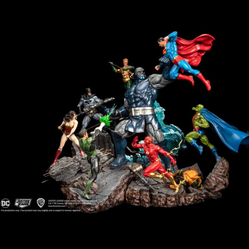 XM Studios JLA vs Darkseid Ver. A (Colour) - DC Comics - 1/6 Scale Premium Diorama