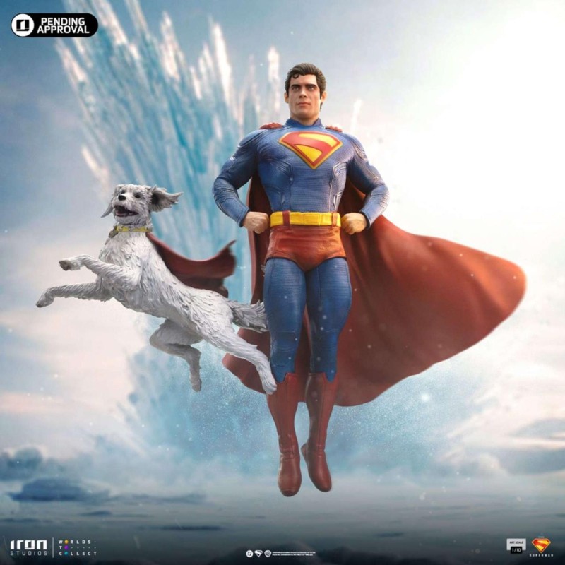 Superman & Krypto - Superman Legacy - 1/10 Art Scale Statue