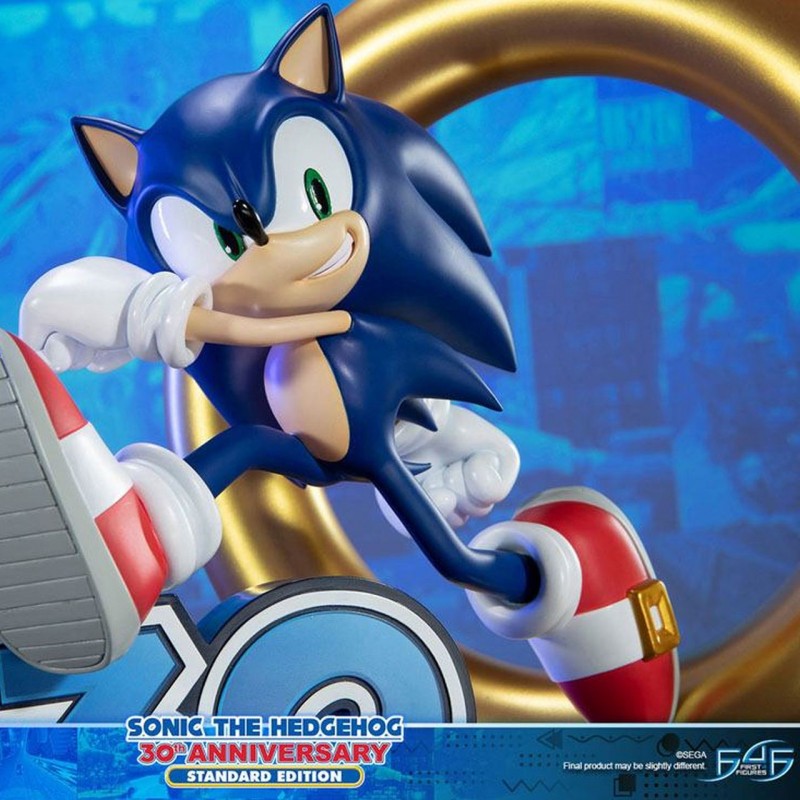 Sonic 30th Anniversary - Sonic the Hedgehog - Polystone Statue