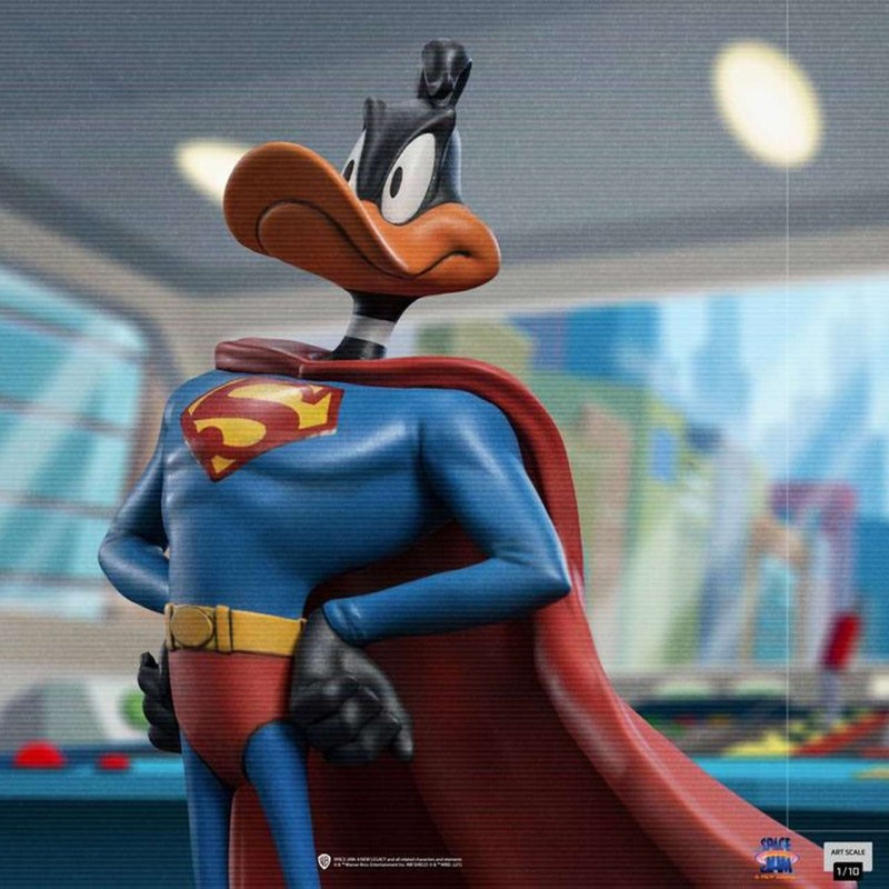 Daffy Duck Superman - Space Jam: A New Legacy - 1/10 Art Scale Statue