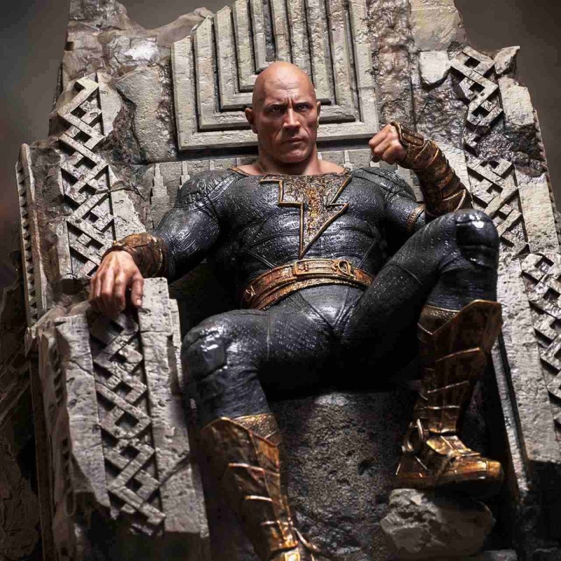 Black Adam on Throne - DC Comics - 1/4 Scale Statue