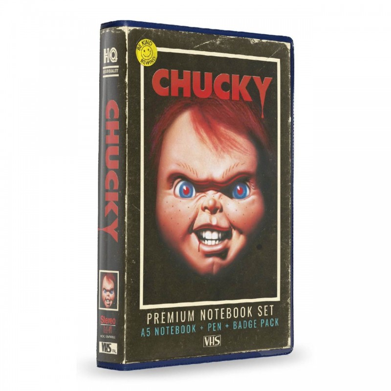 Chucky VHS Premium Notebook Set