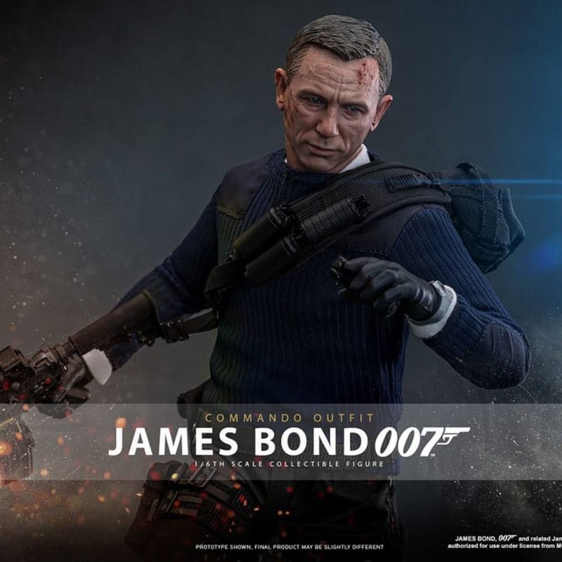 James Bond (Commando Outfit) - No Time To Die - 1/6 Scale Action Figur