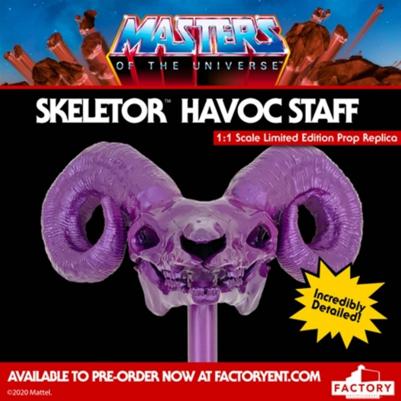 Skeletors Havoc-Stab - Masters of the Universe - 1/1 Replik