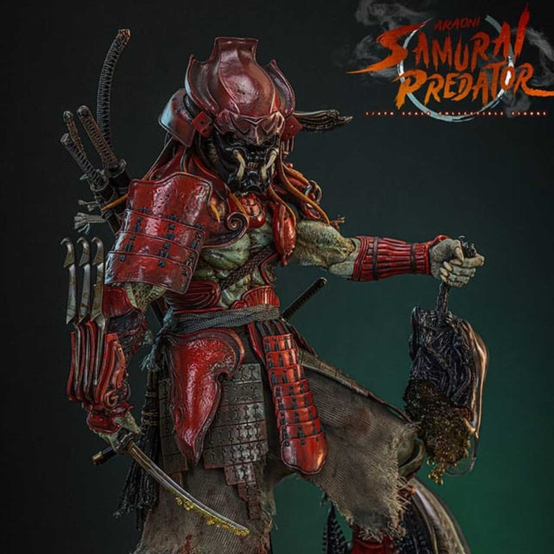 Akaoni Samurai Predator - Alien vs. Predator - 1/6 Scale Actionfigur