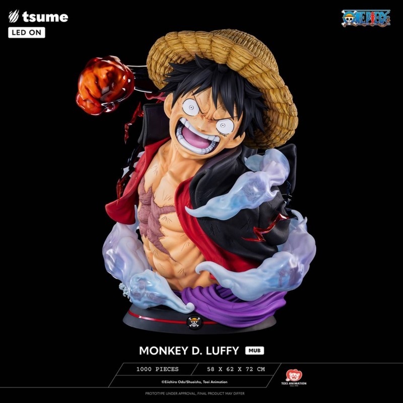 Monkey D.Luffy - One Piece - 1/1 Scale Ultimate Bust