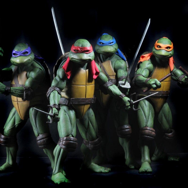Teenage Mutant Ninja Turtles Set - 1/4 Scale Actionfiguren