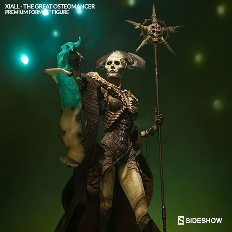 Xiall The Great Osteomancer - Premium Format Statue
