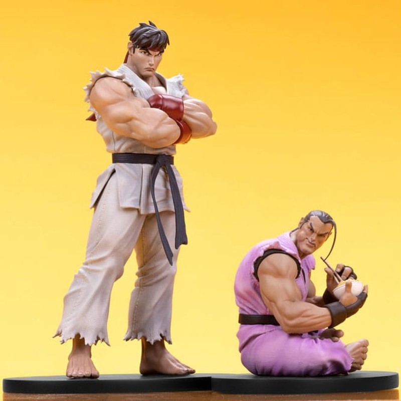Ryu & Dan - Street Fighter - 1/10 Scale PVC Statuen Set