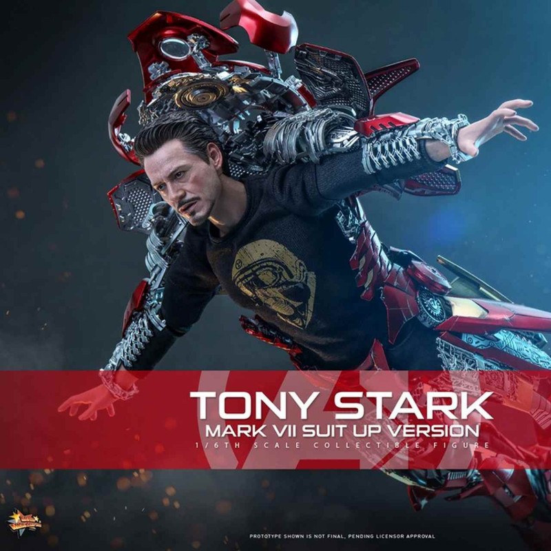 Tony Stark Mark VII (Suit-Up Version) - The Avengers - 1/6 Scale Figur
