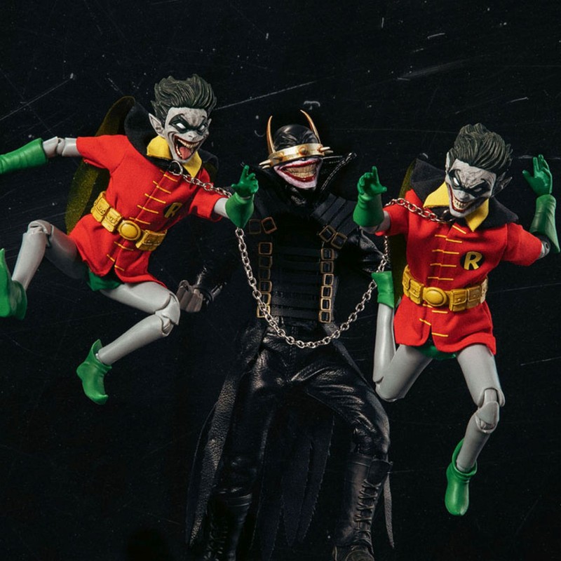 The Batman Who Laughs and his Rabid Robins - 1/9 Scale Actionfiguren Set