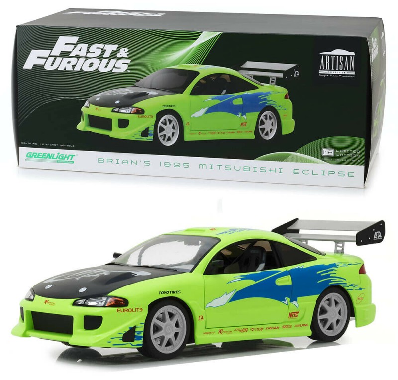 1995 Mitsubishi Eclipse - Fast & Furious - Diecast Modell 1/18