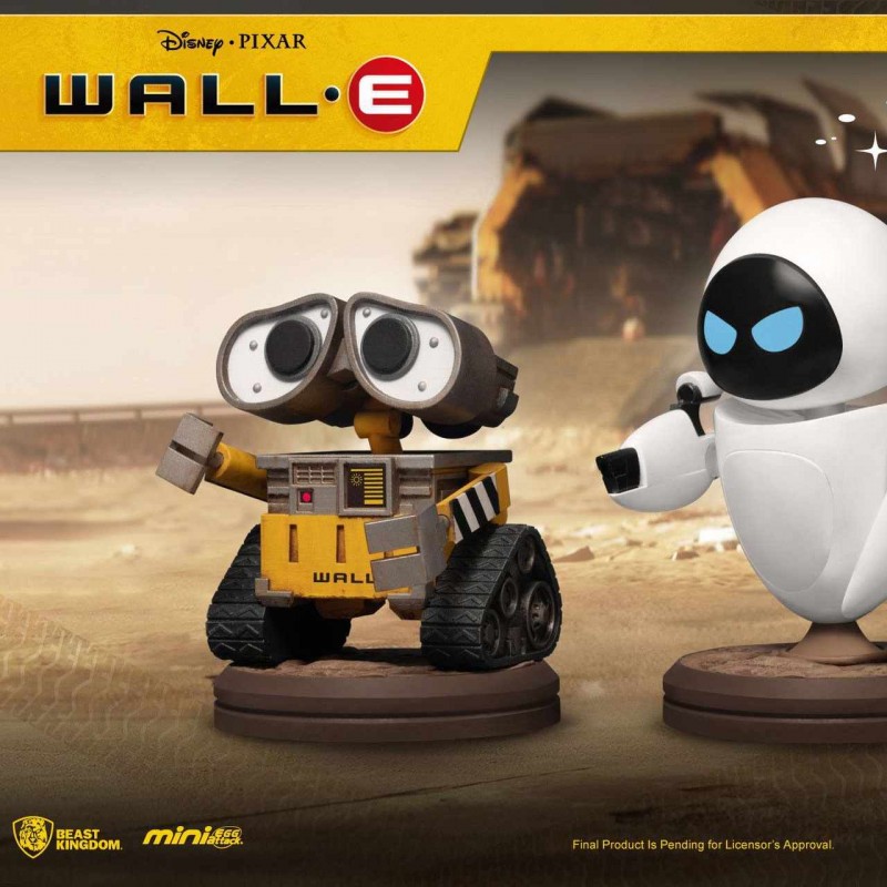 Wall-E Series Wall-E & Eve - Wall-E - Mini Egg Attack Figuren