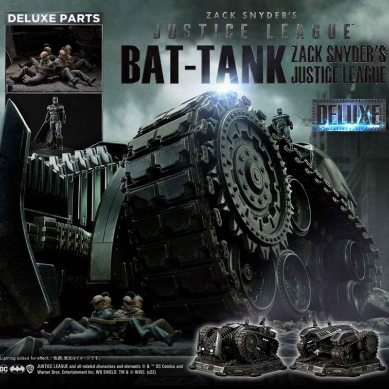 Bat-Tank (Deluxe Version) - Zack Snyder's Justice League - Museum Masterline Diorama