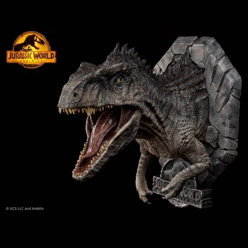 Giganotosaurus - Jurassic World Dominion - Wall Mounted Büste