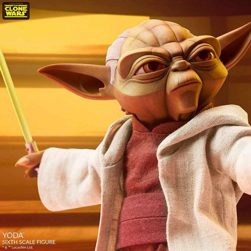 Yoda - Star Wars The Clone Wars - 1/6 Scale Figur