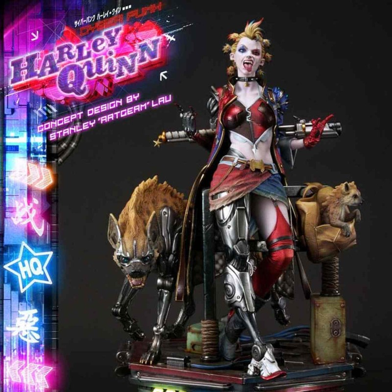 Cyberpunk Harley Quinn - DC Comics - 1/4 Scale Polystone Statue