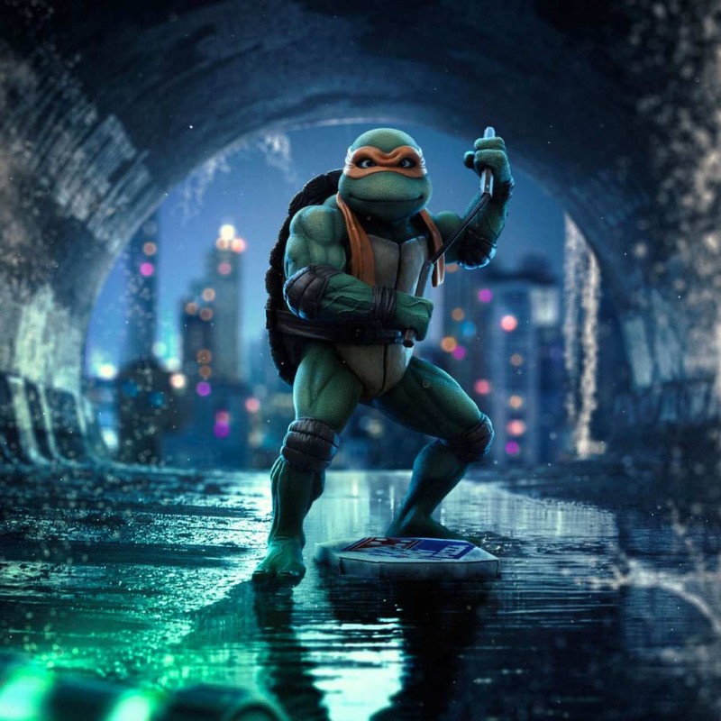 Michelangelo - Teenage Mutant Ninja Turtles - 1/10 Art Scale Statue