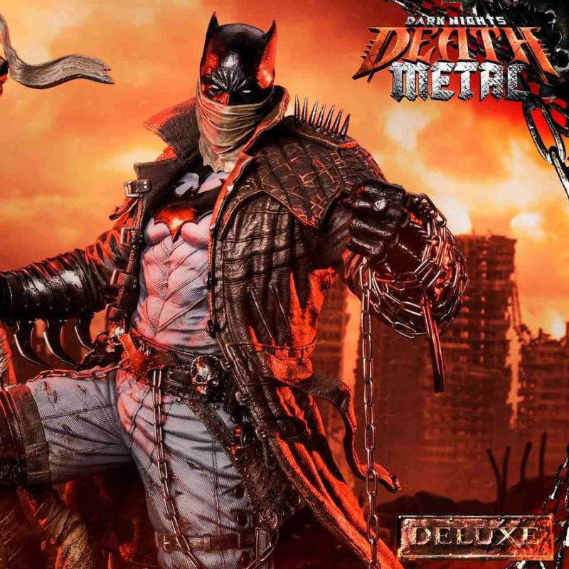 Death Metal Batman Deluxe Bonus Version - Dark Nights: Metal - 1/3 Scale Statue