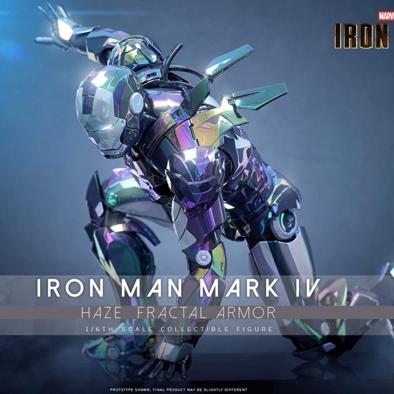Iron Man Mark IV (Haze Fractal Armor) - Iron Man 2 - Diecast 1/6 Scale Figur
