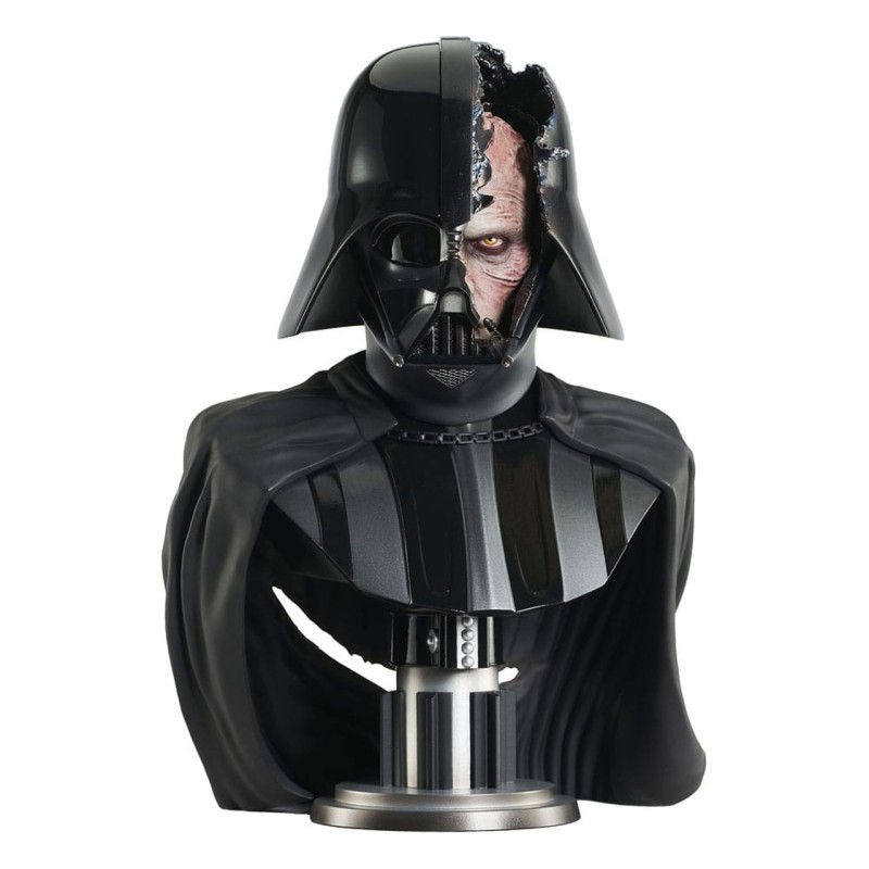 Darth Vader (Damaged Helmet) - Star Wars: Obi-Wan Kenobi - Legends in 3D 1/2 Scale Büste