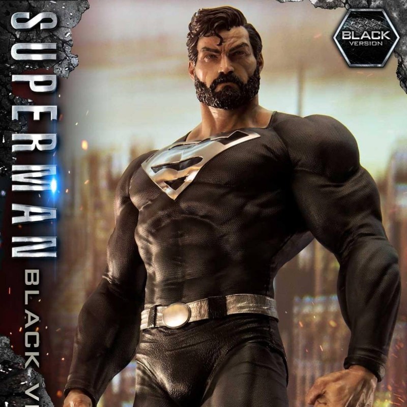 Superman Black Version - DC Comics - 1/3 Scale Museum Masterline Statue