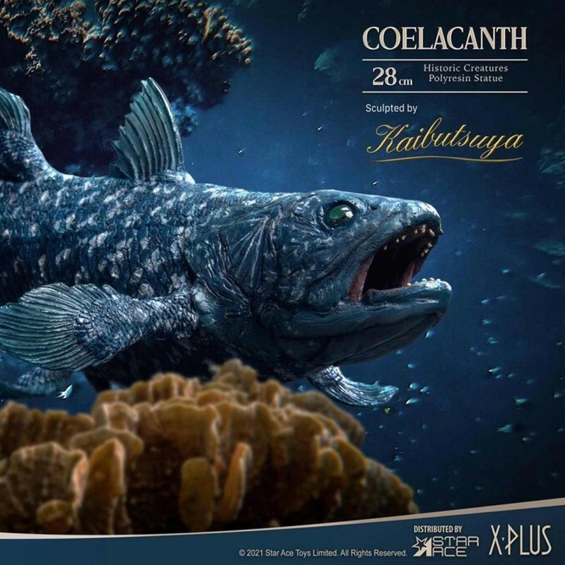 Coelacanth - Historic Creatures - Polystone Statue