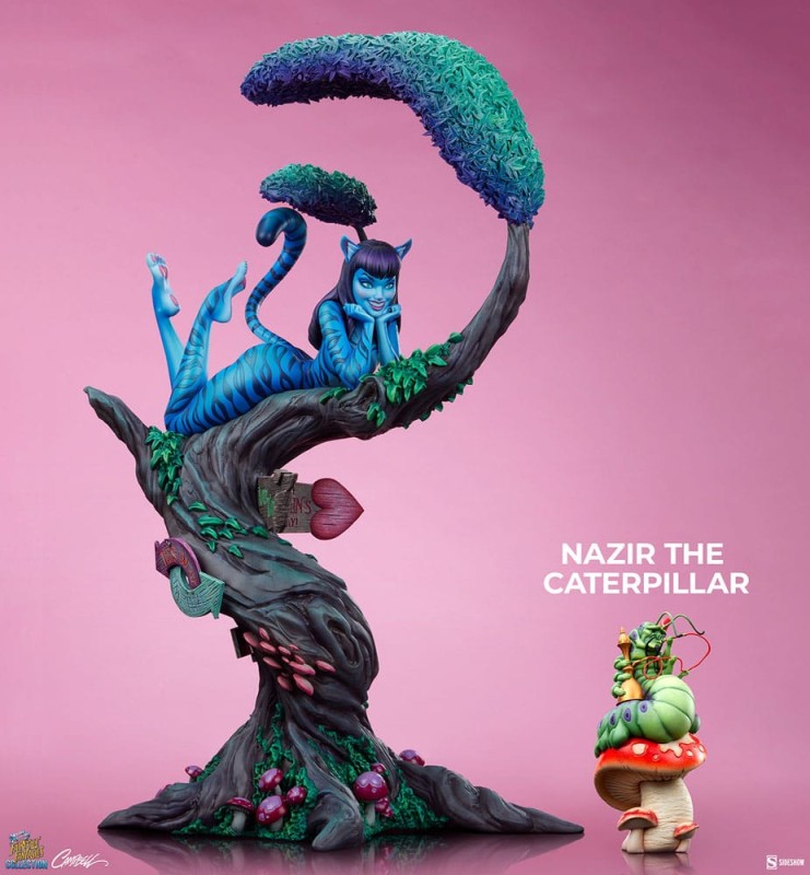 Lady Cheshire Cat - Fairytale Fantasies Collection - Polystone Statue