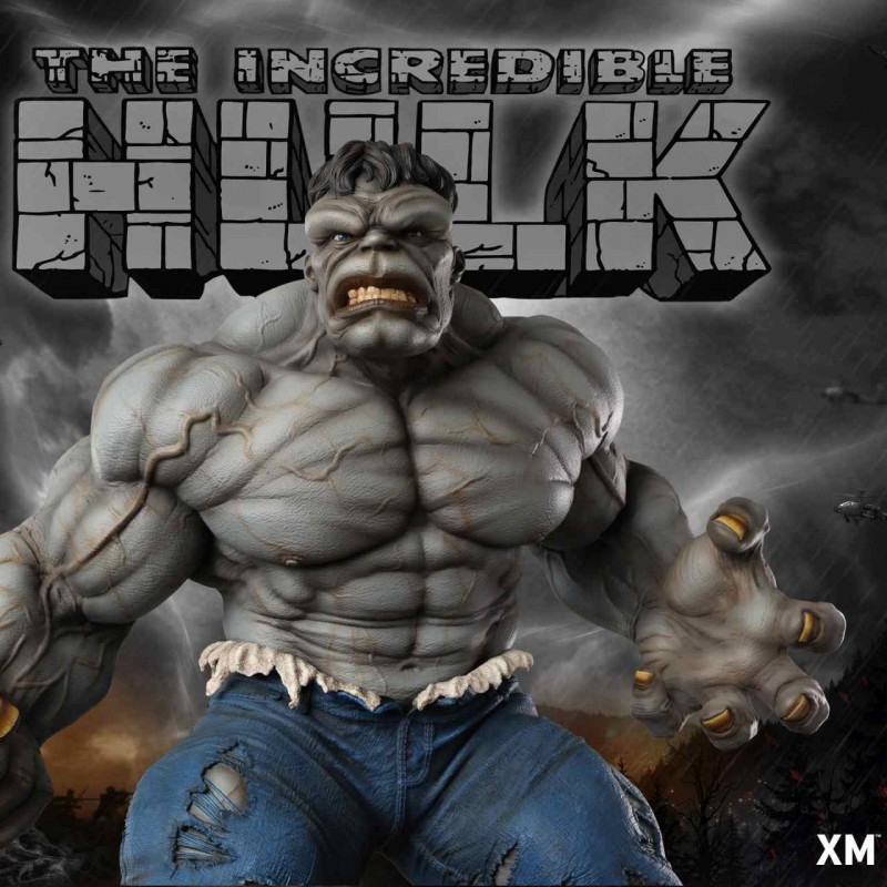 The Incredible Hulk: Grey Version - Marvel Comics - 1/3 Scale Prestige Series Statue