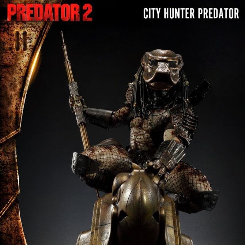 City Hunter Predator - Predator 2 - 3D Wand-Relief