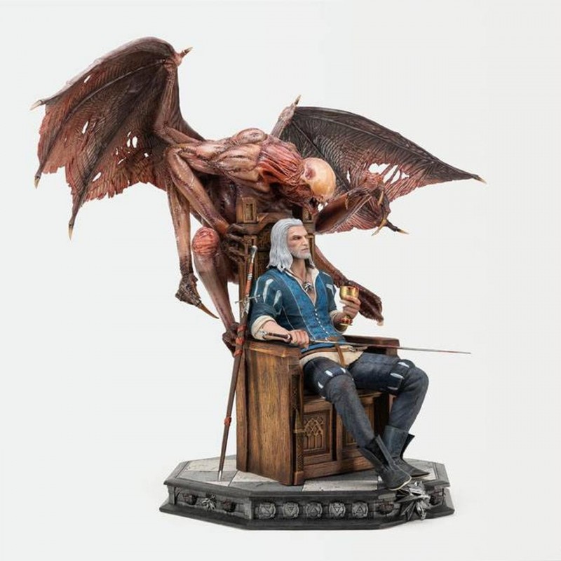 Geralt ( Deluxe) -The Witcher 3: Wild Hunt - Blood and Wine - 1/4 Scale Statue