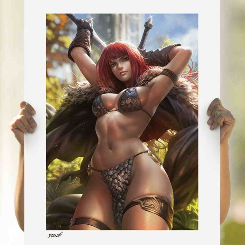 Red Sonja by Derrick Chew - Dynamite Entertainment - Kunstdruck 61 x 46 cm