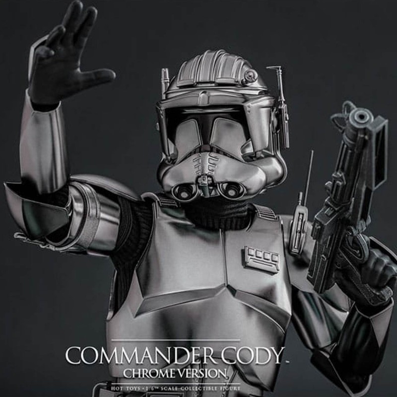Commander Cody (Chrome Version) - Star Wars - 1/6 Scale Action Figur