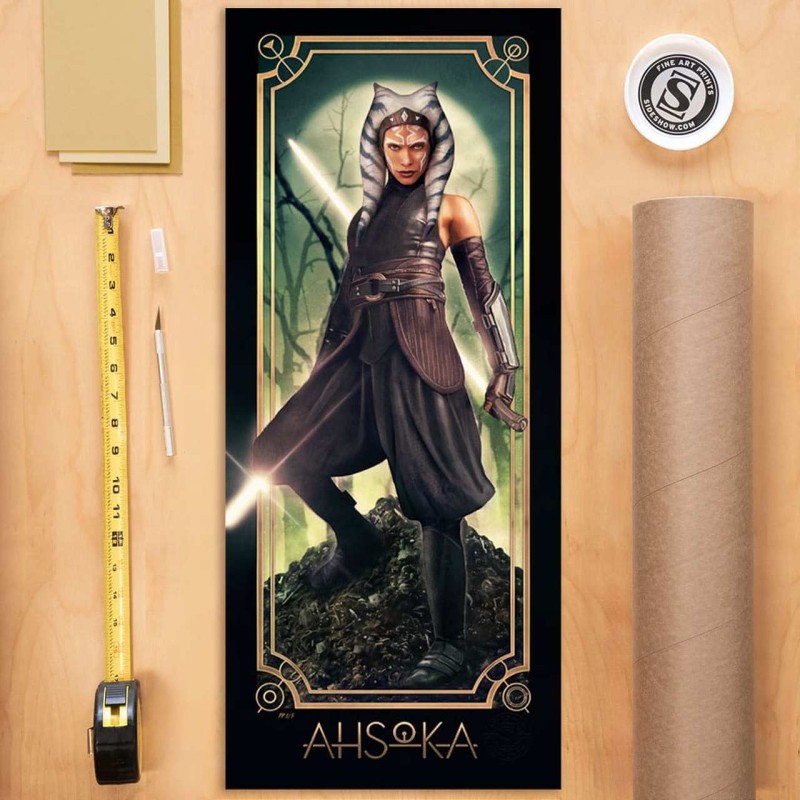 Ahsoka Tano - Star Wars - Kunstdruck 30 x 71cm