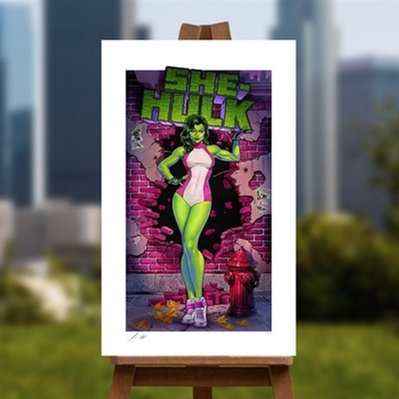 She-Hulk - Marvel - Kunstdruck 46 x 61 cm