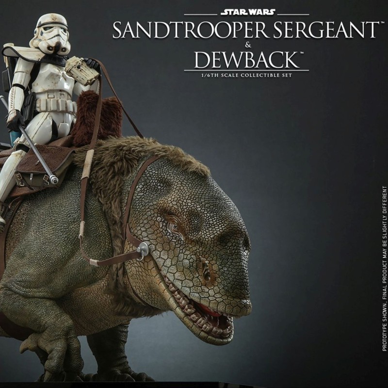 Sandtrooper Sergeant and Dewback - Star Wars Episode IV - 1/6 Scale Figur