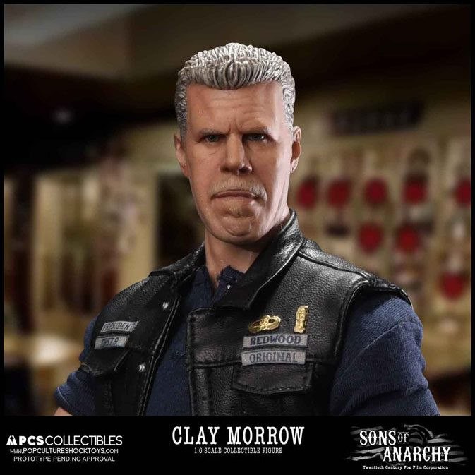 Clay Morrow - Sons of Anarchy - 1/6 Scale Actionfigur
