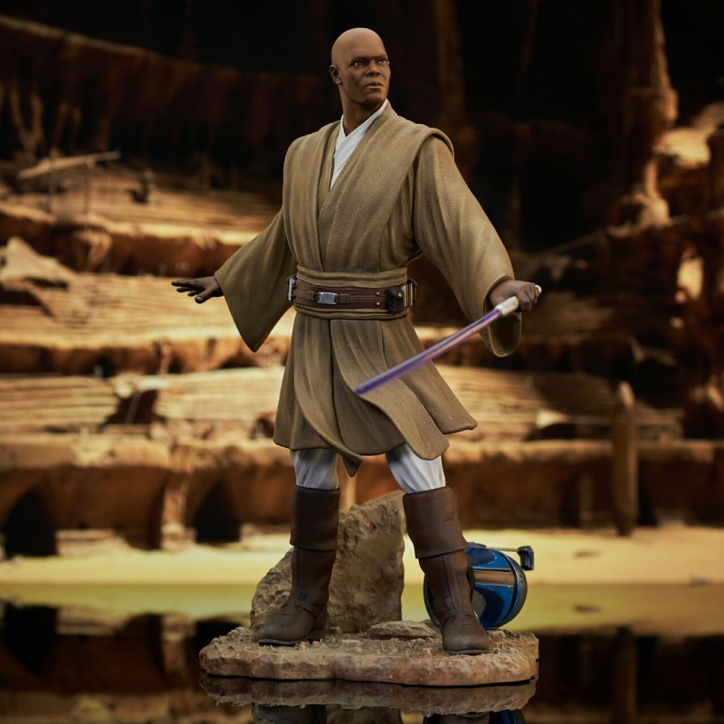 Mace Windu - Star Wars Episode II - Premier Collection Statue