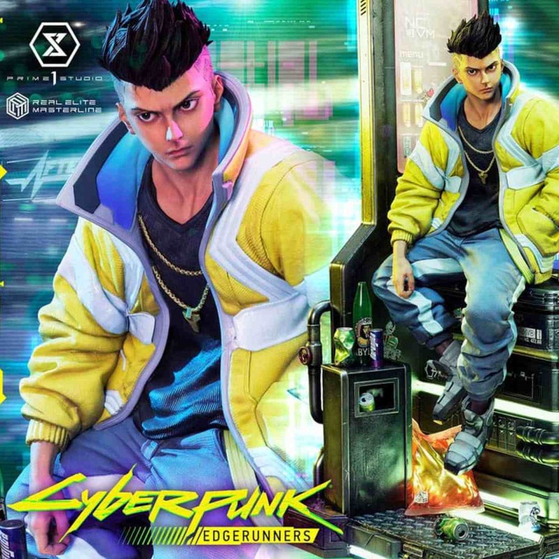 David - Cyberpunk: Edgerunners - 1/4 Scale Real Elite Masterline Statue