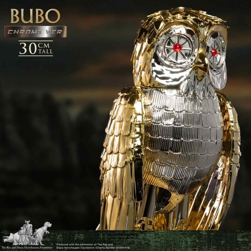 Bubo the Owl Chrome Version - Kampf der Titanen - Soft Vinyl Statue