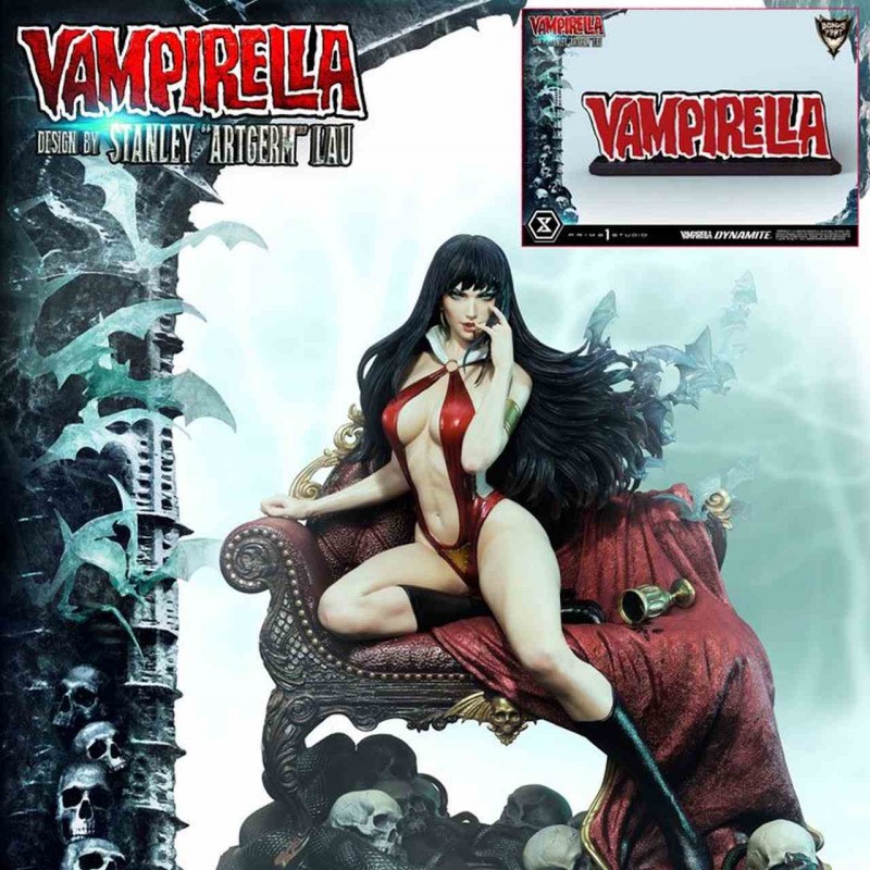 Vampirella Design by Stanley Artgerm Lau (Bonus Version) - Dynamite - 1/3 Scale Statue