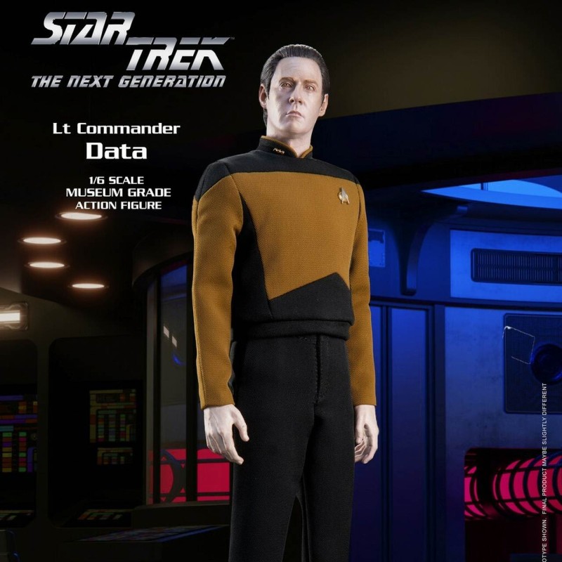 Commander Data (Essential Version) - Star Trek: The Next Generation - 1/6 Scale Figur