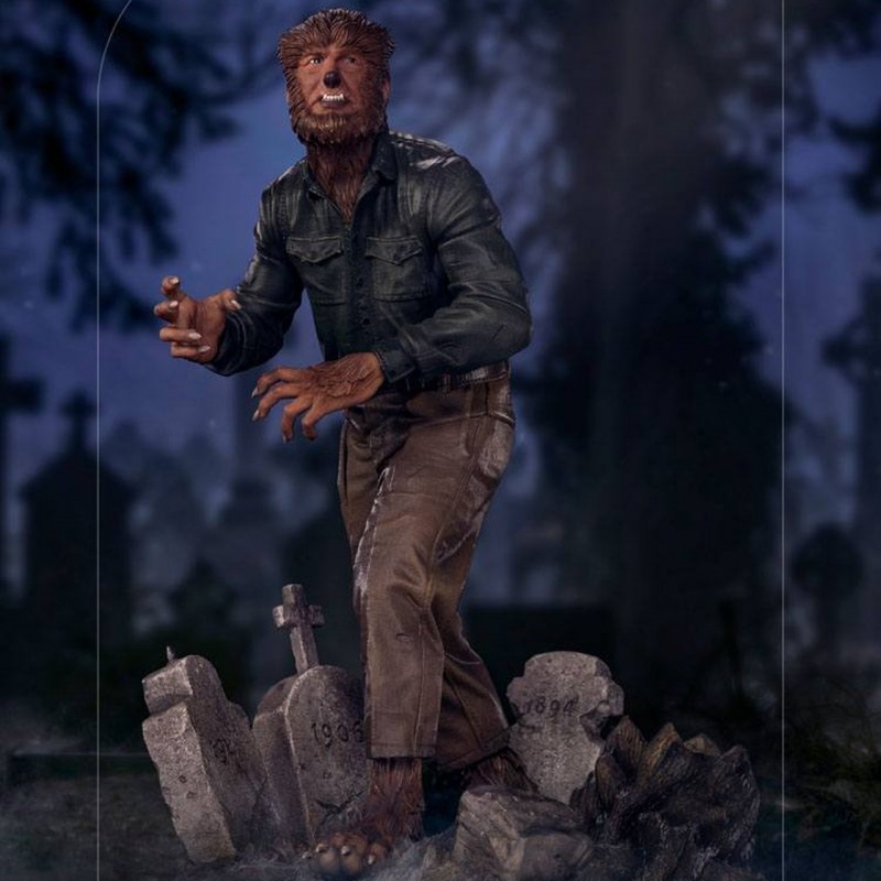 The Wolf Man - Universal Monsters - Deluxe Art Scale 1/10 Statue