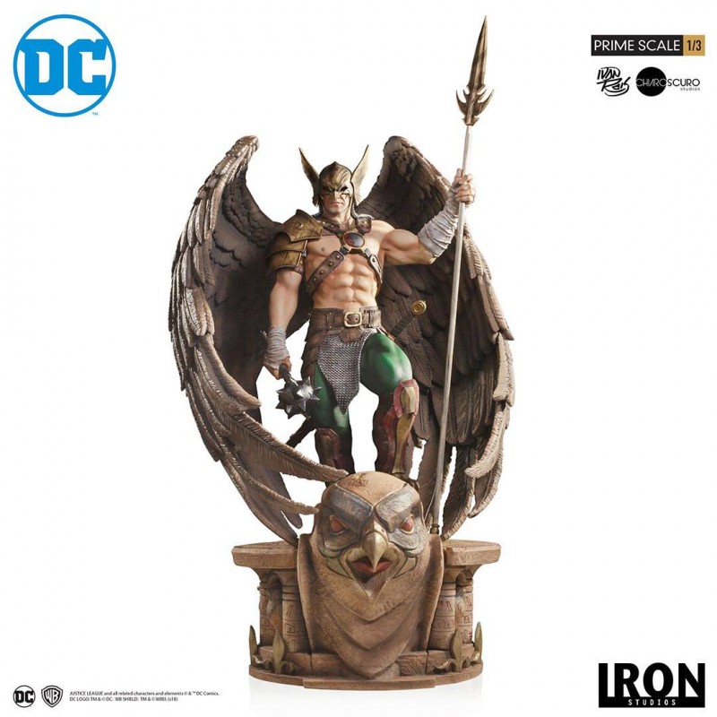 Hawkman Closed Wings Version - DC Comics - 1/3 Prime Scale Statue